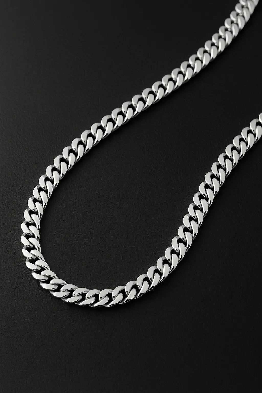 925er Silber Cuban Chain Schmuck – Bild 8