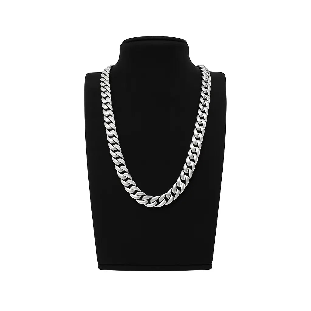 925er Silber Cuban Chain Schmuck – Bild 1
