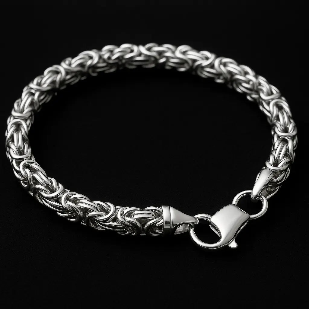 925er Silber Königsketten Schmuck – Bild 2