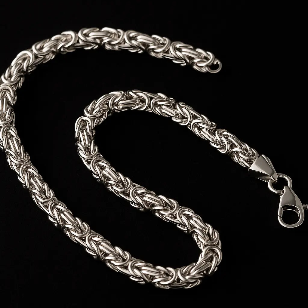 925er Silber Königsketten Schmuck – Bild 4