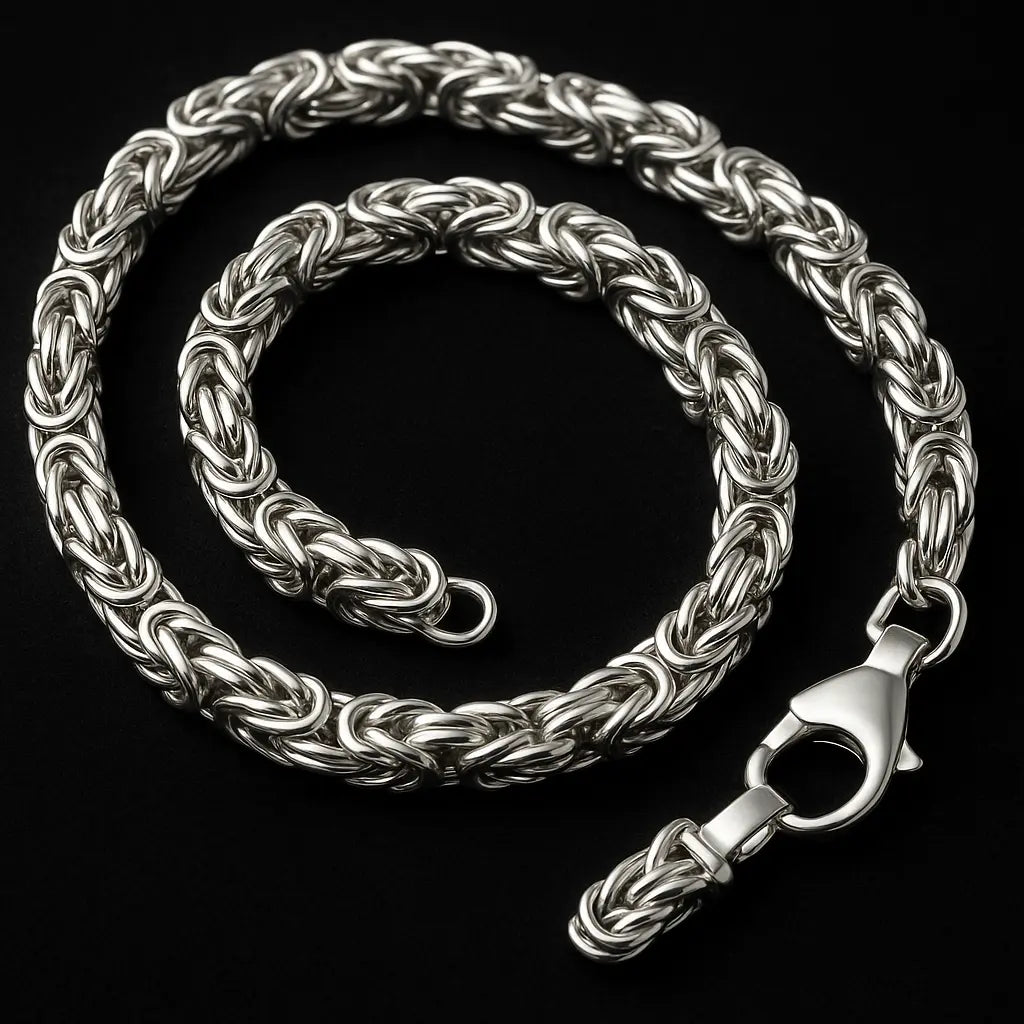 925er Silber Königsketten Schmuck – Bild 10